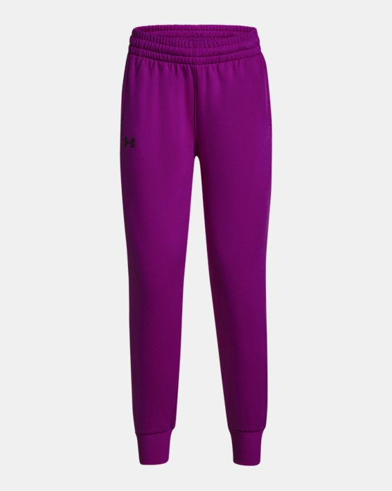 Women's Armour Fleece® Joggers, Purple, pdpMainDesktop image number 5